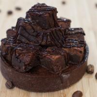Brownie Tart · Butter, salt, almond flour, sugar, powder, eggs, cacao powder, cake flour, dark chocolate, m...