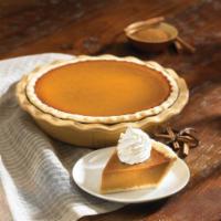 Whole Pumpkin Pie · With just the right amount of saigon cinnamon and pumpkin spices,  Baked to a golden brown f...