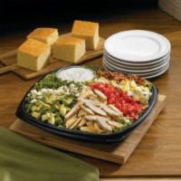 Classic Cobb Salad Platter · THIS ITEM REQUIRES 2 HR ADVANCE NOTICE. If you are ordering outside of this window, your ord...