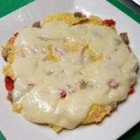Italian Omlette · Sausage, Peppers, Onions & Provolone ( please specify toast in order instructions)