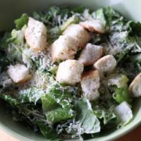 The Caesar Salad · Romaine, croutons and Parmesan cheese tossed in Caesar dressing. Add protein for an addition...