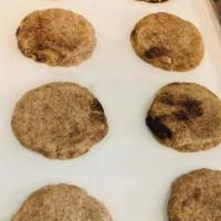 Vegan Snickerdoodle Cookie · This delicious cookie melts in your mouth with a awesome blend of cinnamon and sugar.