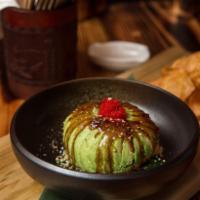 The Bomb · Choice of spicy tuna, or spicy salmon wrapped in avocado served with homemade sweet potato c...