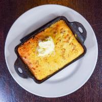 Corn Bread · Cheddar, jalapeño, served with whipped butter