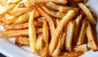 French Fries · Special hand cut Idaho potatoes, blanched and fried in high quality oil