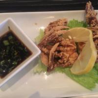 Fried Soft Shell Crab · Soft shell crab, fried with ponzu sauce. 