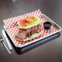 Tri-Tip Sandwich · Served plain on toasted soft roll