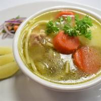 Chicken Soup ·  Savory soup with a poultry base. 