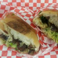 Torta · Mexican sandwich with meat and your favorites toppings.