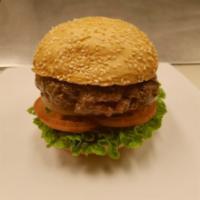 8 oz. Fix Burger · 1/2 Angus beef. All served on white bun with mayo, lettuce, tomatoes and onions.