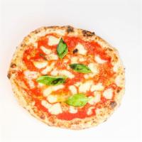 Margherita Verace TSG · San Marzano tomato DOP, mozzarella di bufala, extra virgin olive oil, basil.