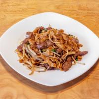 1. Beef Chow Fun · Stir fried vegetables and noodles.
