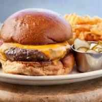 Ale House Cheeseburger · 1/2 lb. AZ grass fed brisket patty, choice of cheese: American, cheddar, smoked mozzarella, ...