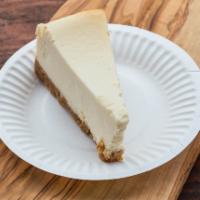 Cheesecake · Rich creamy cake.