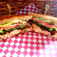 OTL Chicken Sammy Sandwich · The OTL chicken sammy is our take on the chicken club sandwich. It is filled to the brim wit...
