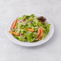 Avellino Garden Salad · Mixed greens, tomato, onion, carrot, cucumber, and balsamic vinaigrette.