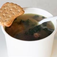 Soup · Served with crackers. Call restaurant for daily selection.