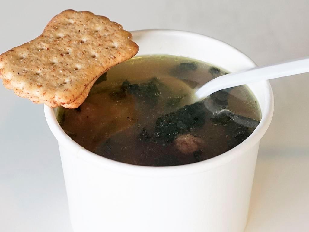Soup · Served with crackers. Call restaurant for daily selection.