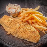 Catfish Dinner · 2 catfish fillets, grilled, blackened, or fried with your choice of 2 sides
