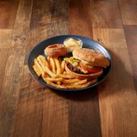 Green Chile Cheeseburger Platter · Cheeseburgers are fully Cooked - We do not special order under cooked meat.  They are Stacke...