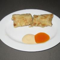Egg Roll · One egg roll. Filled with vegetables.