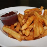 FRENCH FRIES · Golden Fried french fries. Ketchup upon request.