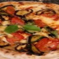 Vegetariana Tomato Sauce ·  Mozzarella, Zucchini, Peppers, Artichokes, Assorted Mushrooms, Grape Tomatoes, Basil  (V) 