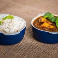 Hyderabadi Curry · Hyderabadi traditional curry made with freshly ground spices. Pictured: Hyderabadi Goat curry.