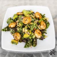 Shrimp Salad · Shrimp, lettuce, tomato, onion, corn, avocado, lime dressing
