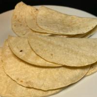 Order of Tortillas · 4 corn  or 3 flour tortillas.