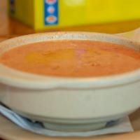 Half & Half Soup · Best of both worlds, cream and Maryland crab soup combined.