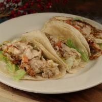 Chipotle Chicken Mini Wraps · Grilled chicken breast covered with shredded cheddar, lettuce, diced tomatoes and special ch...