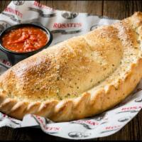 Cheese Calzone · Add up to 4 pizza ingredients for an additional charge.