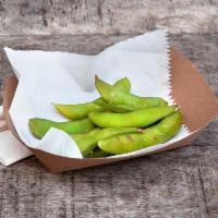 Edamame · Vegan, gluten free.