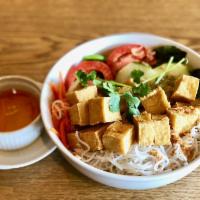 Tofu Noodle Bowl · 