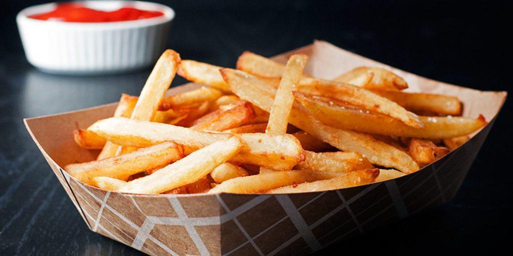 French Fries · skin on Fried potatoes.