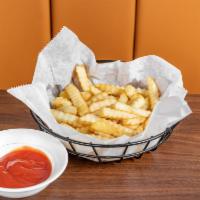 10. French Fries · Cut potatoes fried and salted to perfection.  