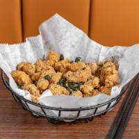 11. Popcorn Chicken · Small, breaded, and fried. Bite-sized, breaded, and fried chicken. 