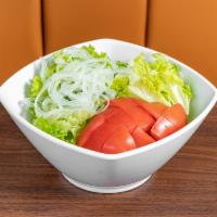  Green Salad · Fresh salad with a variety of green vegetables is typically served on a bed of lettuce. Your...