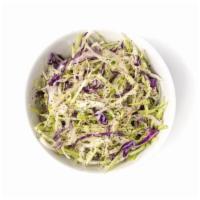 Green & Red Cabbage Salad · Cabbage salad, dry mint, lemon, olive oil