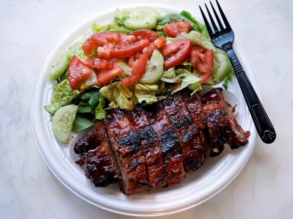 1/2 Baby Back Ribs Meal · 