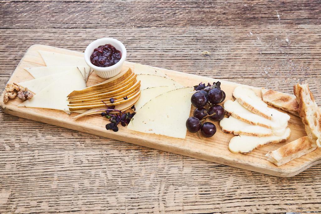 Formaggi Misti · Taste of 4 cheese, honey fig jam, chef choice