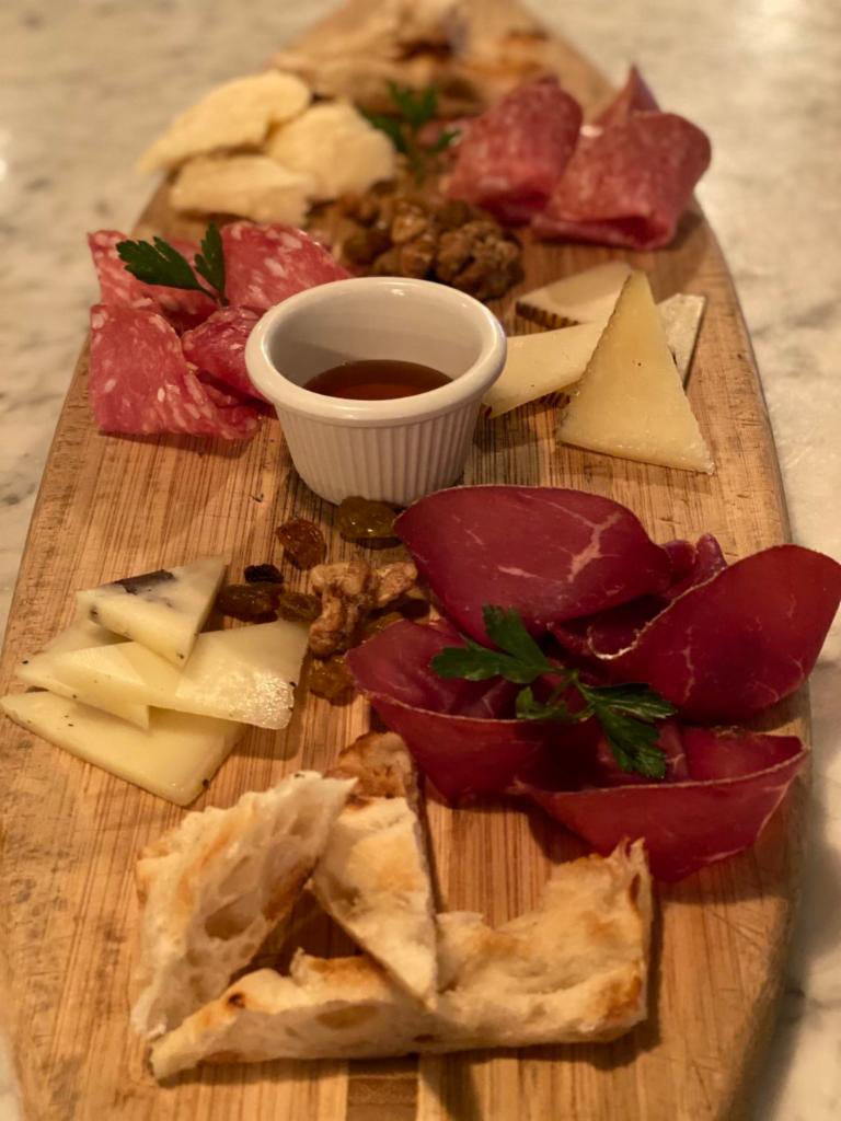 Tagliere Misto · Chef selections of salumi & cheeses with seasonal fruit jam. 