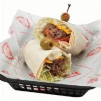 Burger Wrap · Served with your choice of toppings , cheese and wrap.