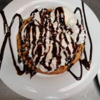 Belgian Waffle Sundae · Plz choose your ice cream n toppings if u like.