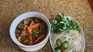 Hu Tieu Bo Kho · Beef stew with noodle.