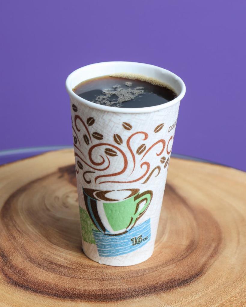 Drip Coffee 16 oz · Locally grown in Waialua (North Shore) and served with Aloha