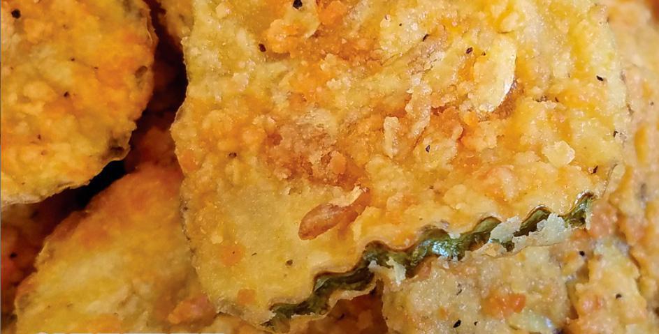 Fried Pickle- Chips · Battered and deep fried. 