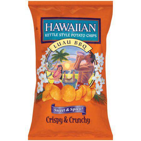 Hawaiian Luau BBQ Kettle Style Chips · Kettle Style Potato Chips 1.5oz