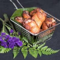 Fried Thai Wings (A10) · Served with sweet chili sauce.